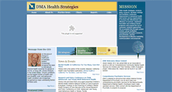 Desktop Screenshot of dmahealth.com